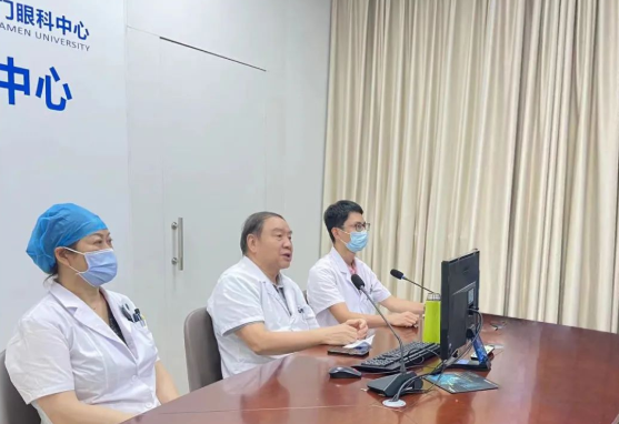 云端会诊！国际眼科科学院院士赵堪兴教授领衔的开宝体育官网专家团为浙江患者“把脉”疑难眼病2.png